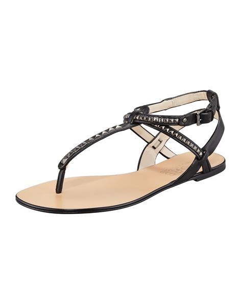 michael kors flat leather studded sandal y vico cuoio|Women's Studded MICHAEL Michael Kors Sandals + FREE .